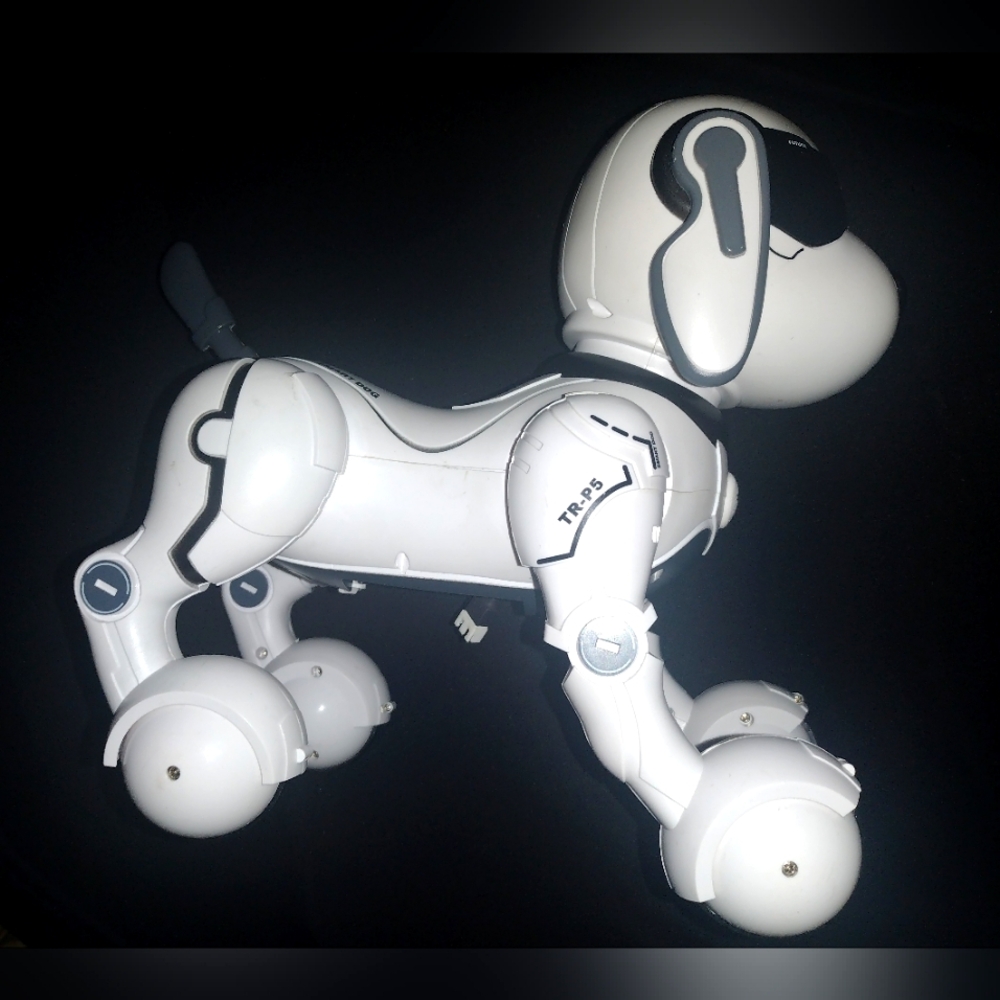 "Top Race" Remote-Controlled Robot Dog Toy